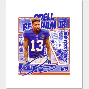 Odell Beckham \\\ Retro Classic Comics Posters and Art